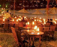 Half Day Uluwatu Tour, Romantic Dinner at Jimbaran Beach