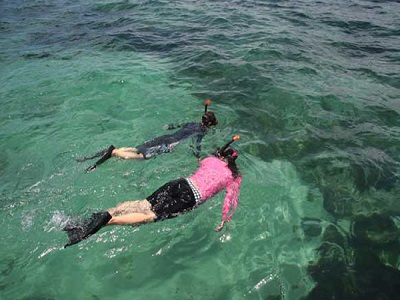 Bali Water Sports Tour, Snorkeling in Bali